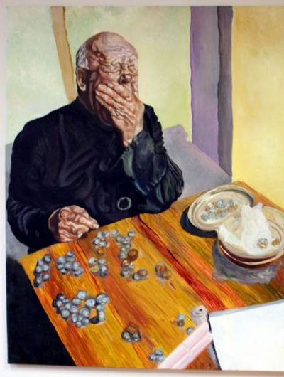 Müder Pfarrer
